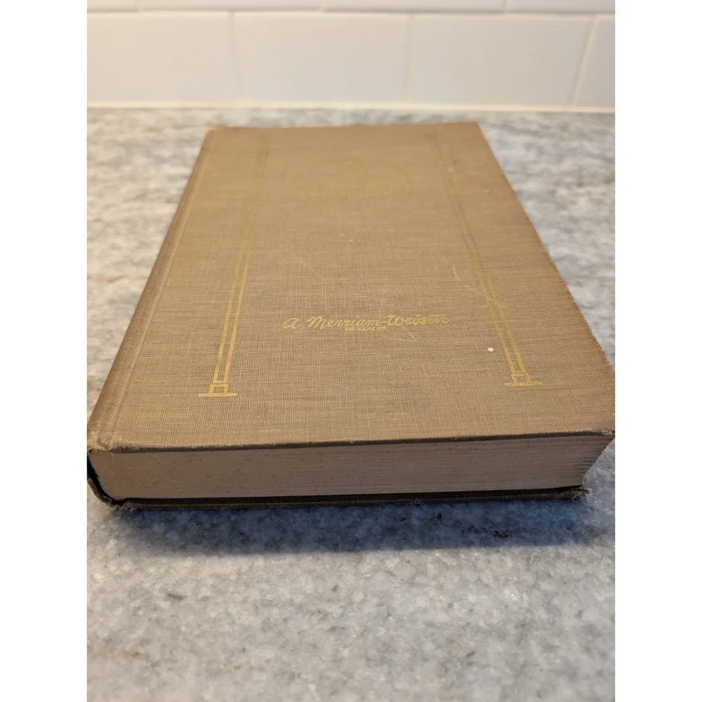 Webster's Dictionary of Synonyms 1951 1st Edition